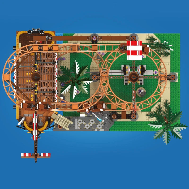 Mould King 11013 – Pirate Ship Roller Coaster (2174+ Teile)