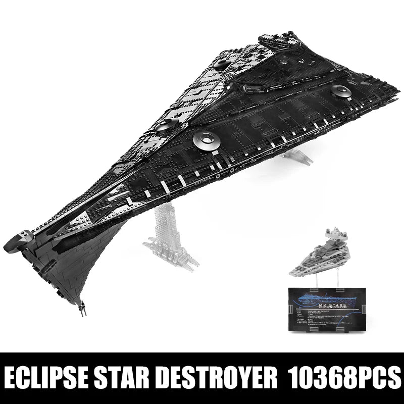 Eclipse-Class Dreadnought – XXL Klemmbaustein-Modell (10.300+ Teile | 116 cm Länge)