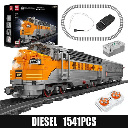 Mould King 12018 Diesel Lokomotive (1541 Teile)