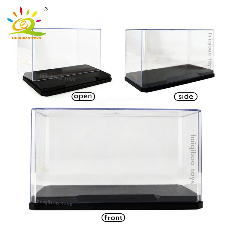 HUIQIBAO Acryl Display Box für Figuren & Bausteine – verschiedene Größen