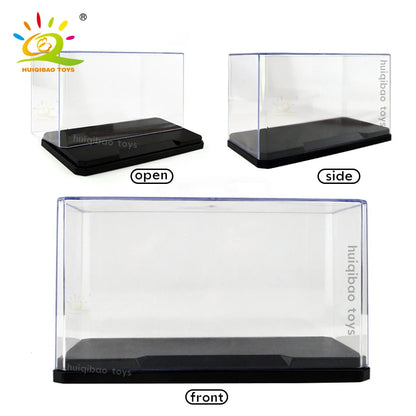 HUIQIBAO Acryl Display Box für Figuren & Bausteine – verschiedene Größen