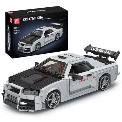Mould King 10113 MOC Skyline R34 (1471 Teile)