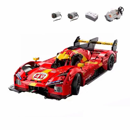 🏎️ RC Sportwagen „Speed Racer GT“ – 1500+ Bausteine mit Fernsteuerung