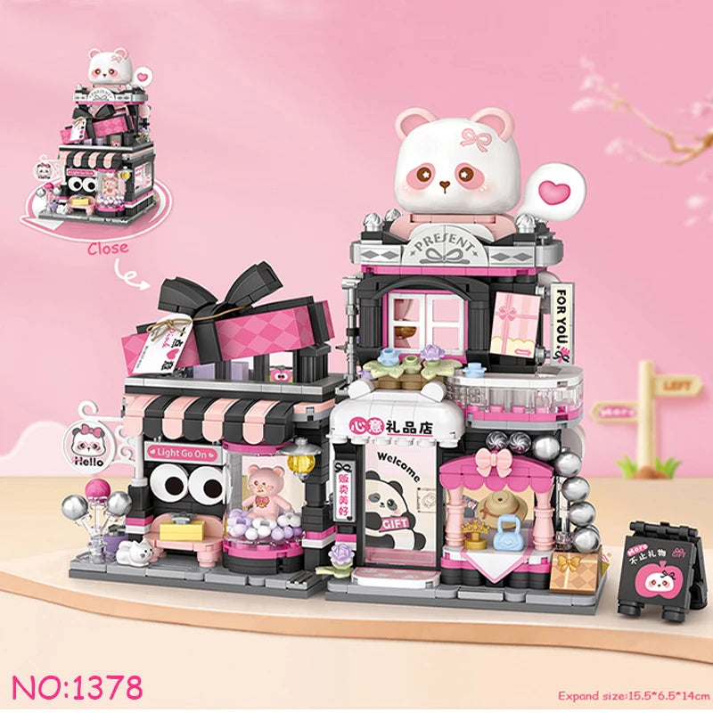 Street Mini – Detailreiche Miniatur-Häuser & Weihnachtsszenen