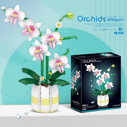 MOC Orchideen 600-720 Teile