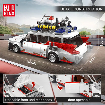 Mould King 27020 Mini Famous Car – Kultauto Klemmbaustein-Set (603 Teile)