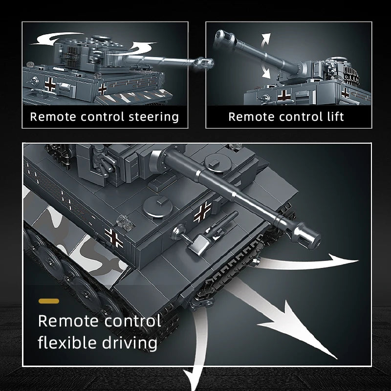 Mould King 20014 Panzer Tiger 800+ Teile