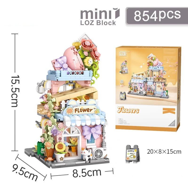 Street Mini – Detailreiche Miniatur-Häuser & Weihnachtsszenen