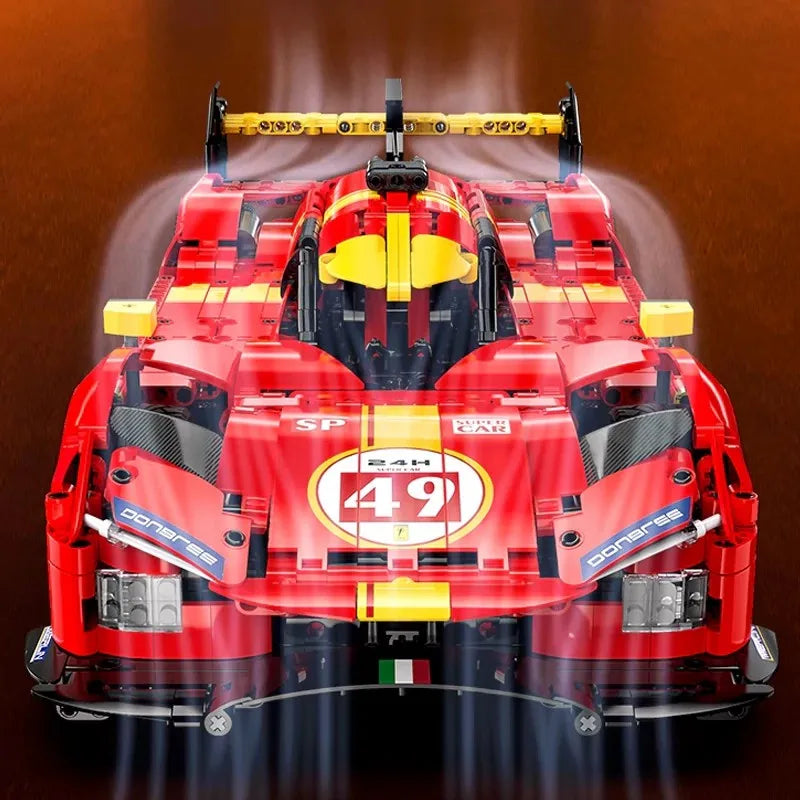 🏎️ RC Sportwagen „Speed Racer GT“ – 1500+ Bausteine mit Fernsteuerung