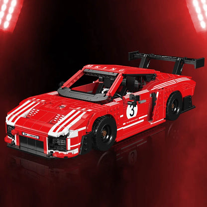 🏁 Mould King 10167 – Roter Rennwagen „Supercar GT3“ – 1717 Klemmbausteine