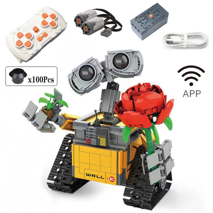 WALL-E – RC Klemmbaustein Modell mit App-Steuerung (687 Teile)