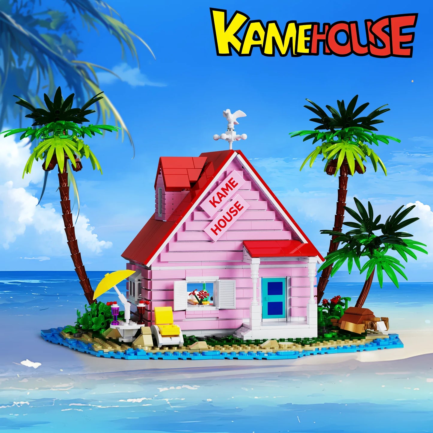 Dragonball Kame House 1423 Teile