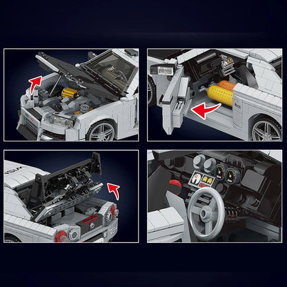 Mould King 10113 MOC Skyline R34 (1471 Teile)