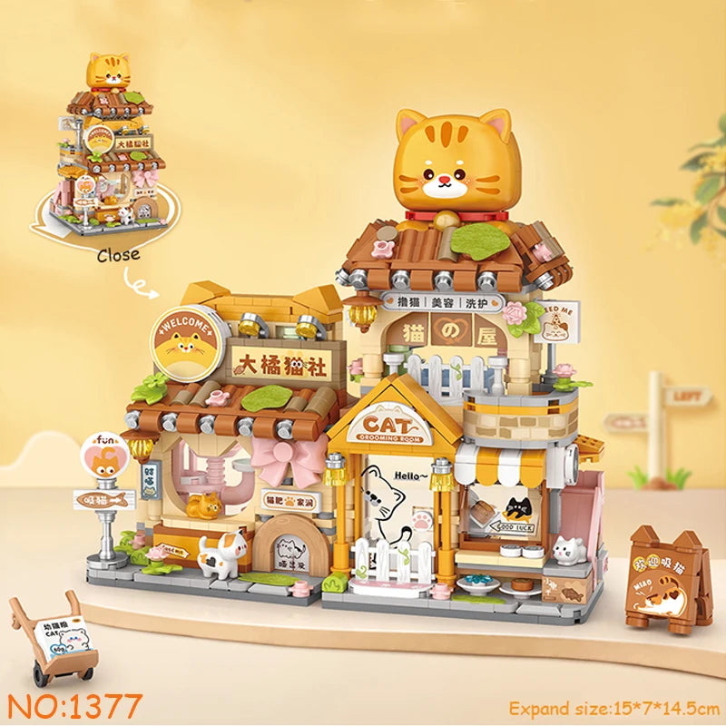 Street Mini – Detailreiche Miniatur-Häuser & Weihnachtsszenen