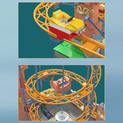Mould King 11023 – Castle Roller Coaster (2584+ Teile)