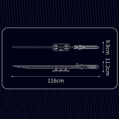Mould King Creative Idea – Lichtschwert & Katana Sets (885–1126 Teile, mit Beleuchtung)