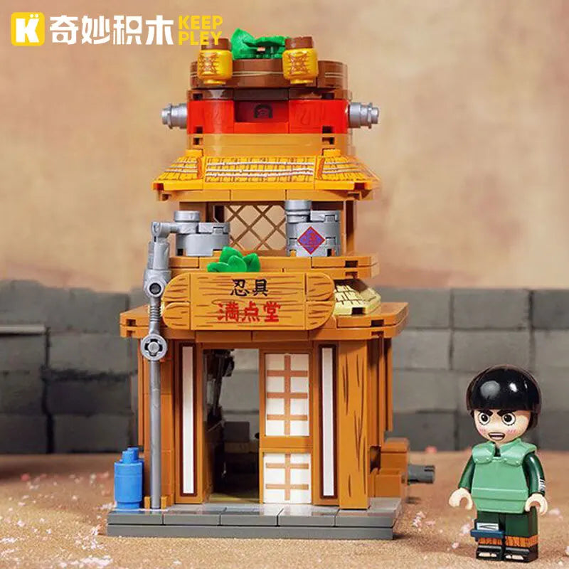 Keeppley Original Naruto Häuser/Szenen