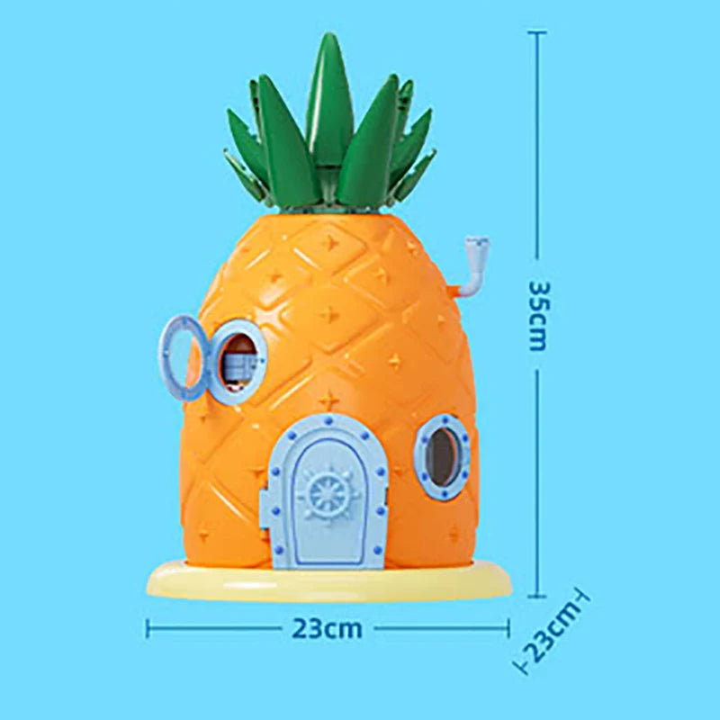 SpongeBob Ananas-Haus mit 4 Figuren & Gary – Kultiges Klemmbaustein-Set