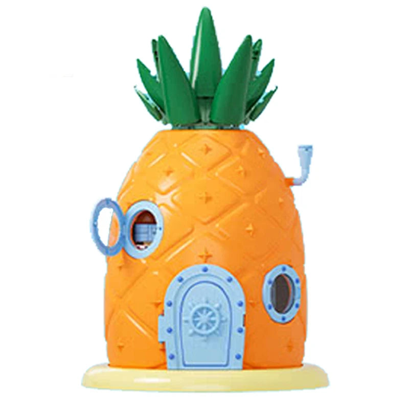 SpongeBob Ananas-Haus mit 4 Figuren & Gary – Kultiges Klemmbaustein-Set