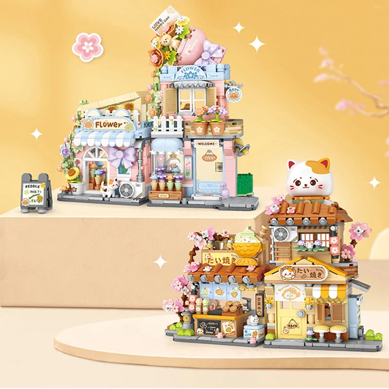 Street Mini – Detailreiche Miniatur-Häuser & Weihnachtsszenen