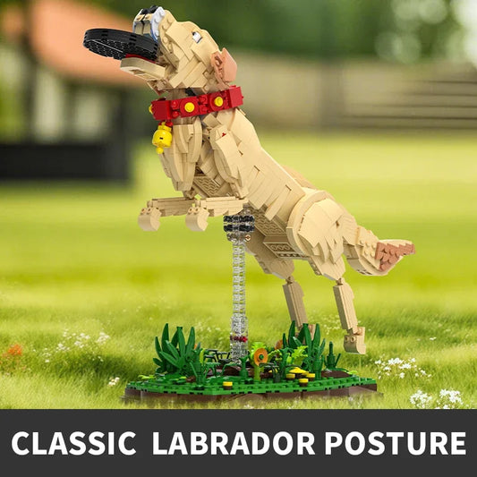 Classic Labrador – Klemmbaustein-Set für Hundefreunde (1257 Teile)