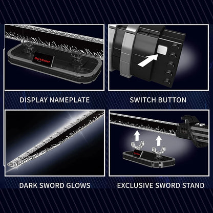 Mould King Creative Idea – Lichtschwert & Katana Sets (885–1126 Teile, mit Beleuchtung)