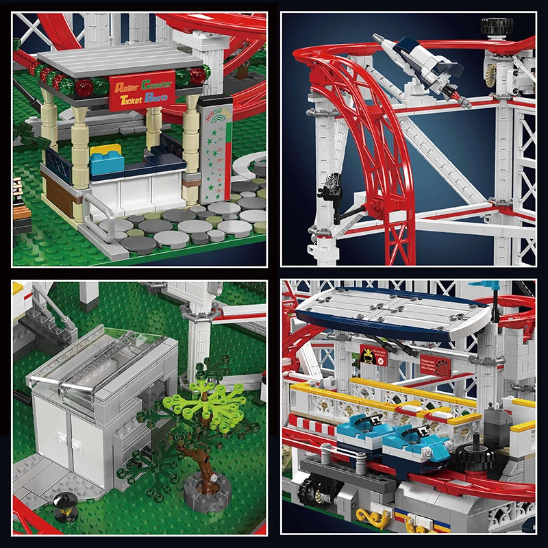 Mould KIng 11014 Achterbahn 3646 Teile