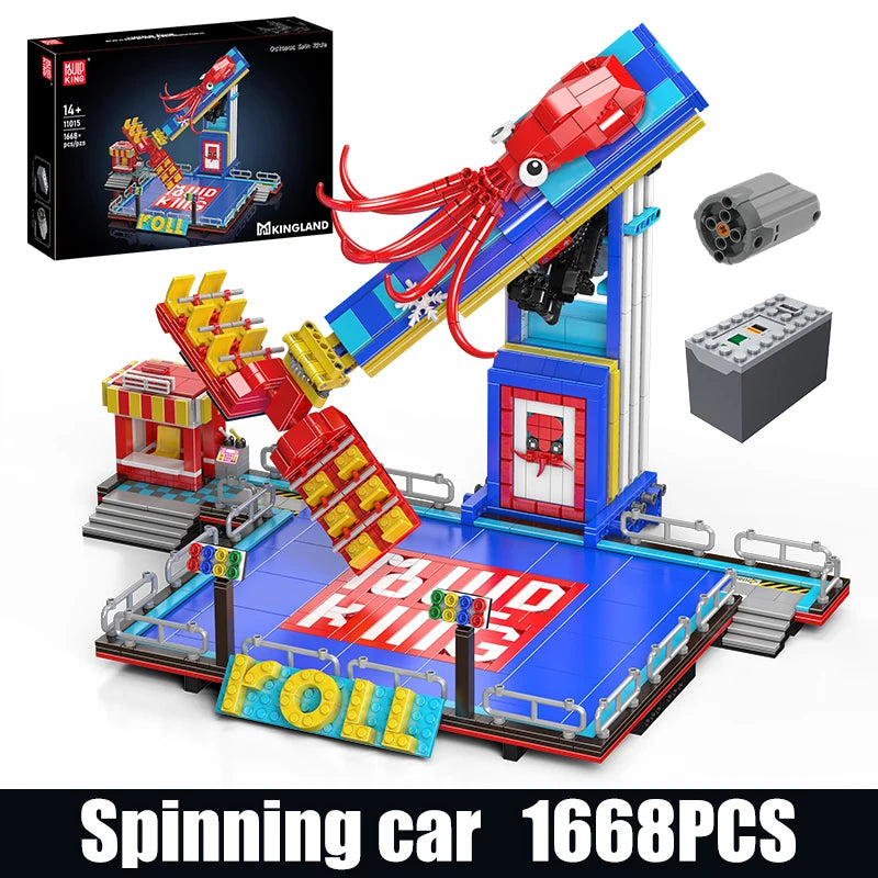 Mould King 11015 – Octopus Spin Ride (1658+ Teile)