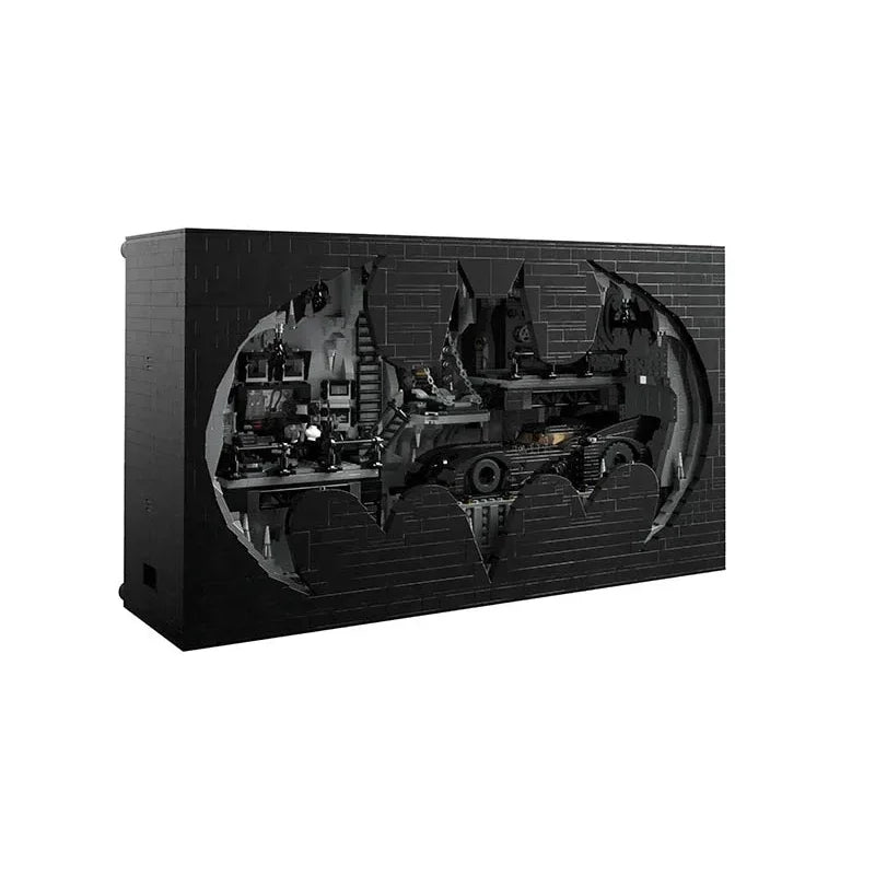 🦇 Batcave – Heldenversteck aus Klemmbausteinen mit 3981 Teilen & 7 Figuren