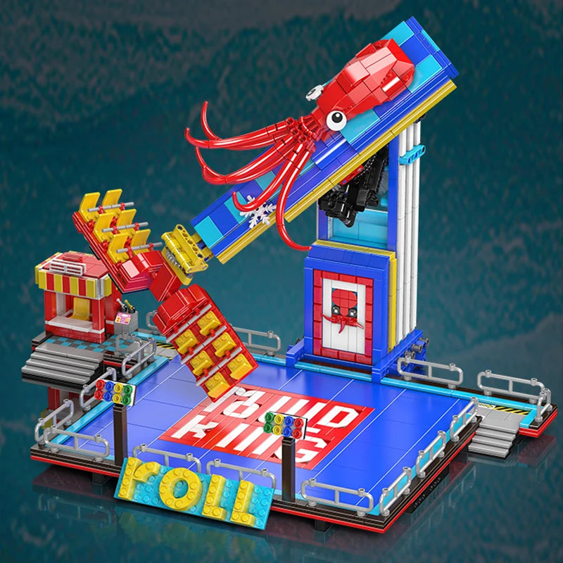 Mould King 11015 – Octopus Spin Ride (1658+ Teile)