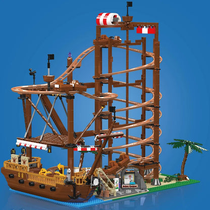 Mould King 11013 – Pirate Ship Roller Coaster (2174+ Teile)