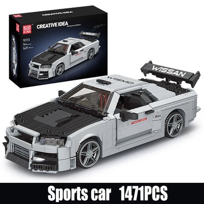 Mould King 10113 MOC Skyline R34 (1471 Teile)