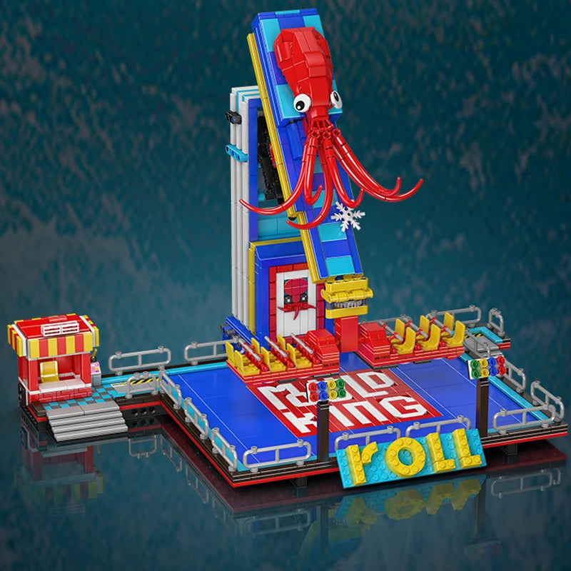 Mould King 11015 – Octopus Spin Ride (1658+ Teile)