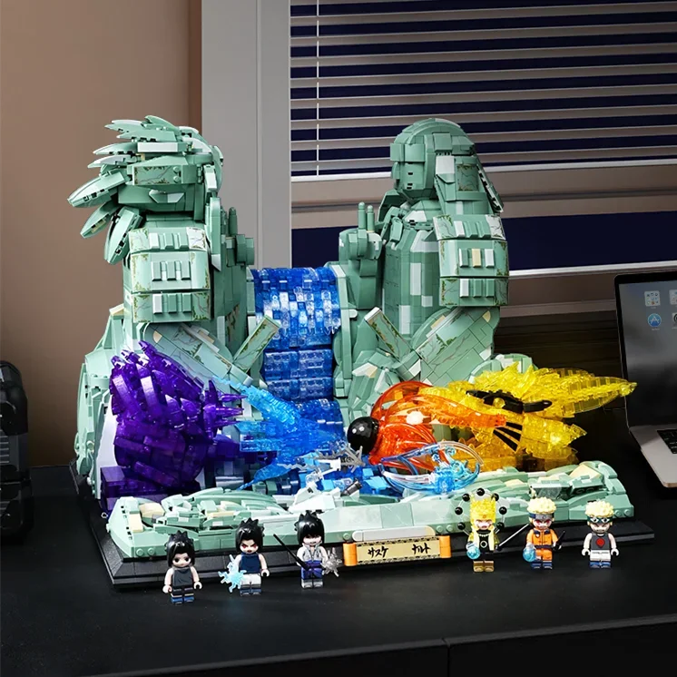 Keeppley Naruto – Tal des Endes Schlacht-Set (5000+ Teile & 6 Figuren)