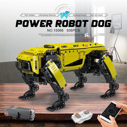 Power Robot Dog – RC & App-gesteuertes Klemmbaustein-Modell (936 Teile)