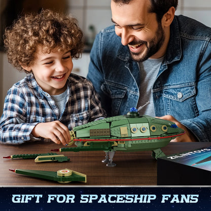 Zilintoys „Planet Express Ship“ – Kultiges Raumschiff-Bauset (928 Teile)