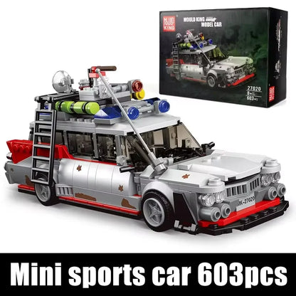 Mould King 27020 Mini Famous Car – Kultauto Klemmbaustein-Set (603 Teile)