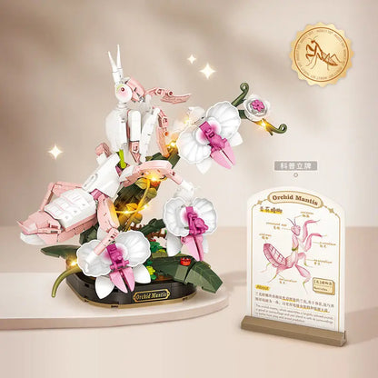 🌸🦋 Insekten Set – Leuchtende Blumen & Insekten-Modelle