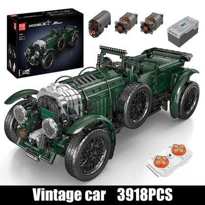 Mould King 13191 – Classic Blower Racing Car (3918 Teile, RC-Funktion)