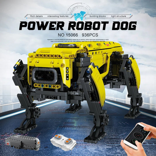 Power Robot Dog – RC & App-gesteuertes Klemmbaustein-Modell (936 Teile)
