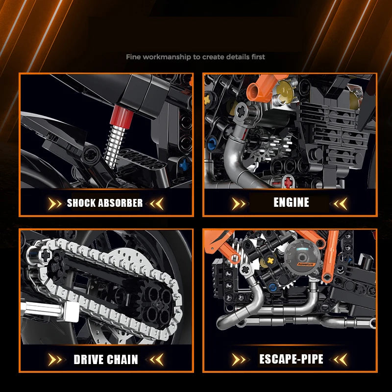 Technik Motorrad – 529 Teile