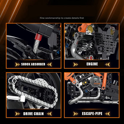 Technik Motorrad – 529 Teile